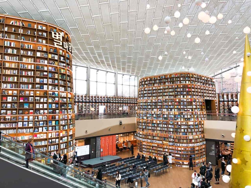 South Korea Library
