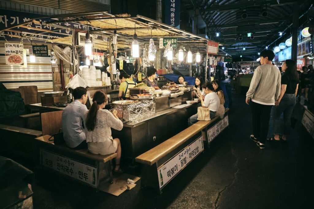 food in south korea
